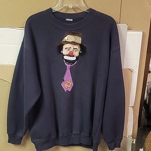 Clown embroidered Sweatshirt